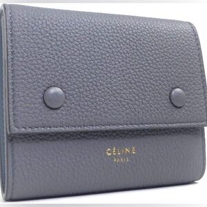 Celine Cole Phoebe Phiro Trifold Wallet, Bi-Color Flap